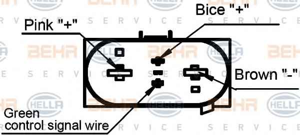 BEHR HELLA SERVICE 8EW 351 040-071