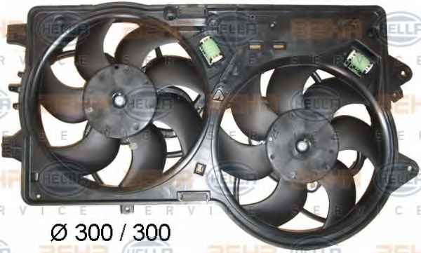 BEHR HELLA SERVICE 8EW 351 039-681