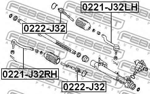 FEBEST 0222J32