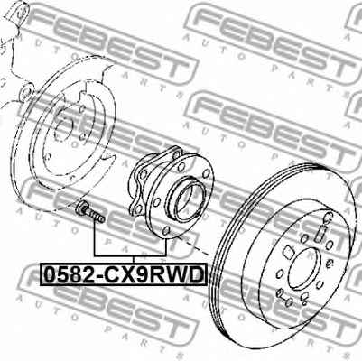 FEBEST 0582-CX9RWD