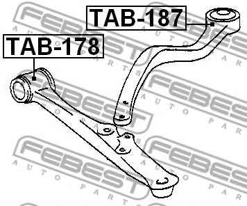 FEBEST TAB187