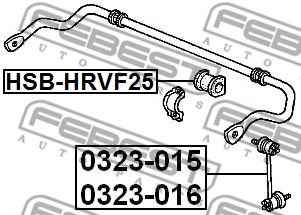FEBEST HSB-HRVF25
