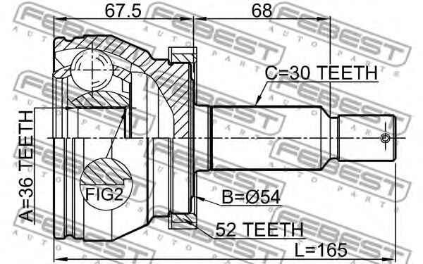 FEBEST 1210-CMATA52