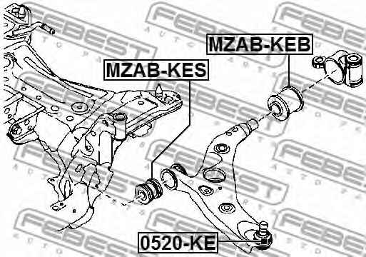 FEBEST MZAB-KES