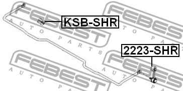 FEBEST KSB-SHR