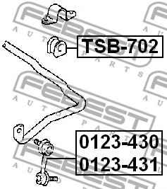 FEBEST TSB-702