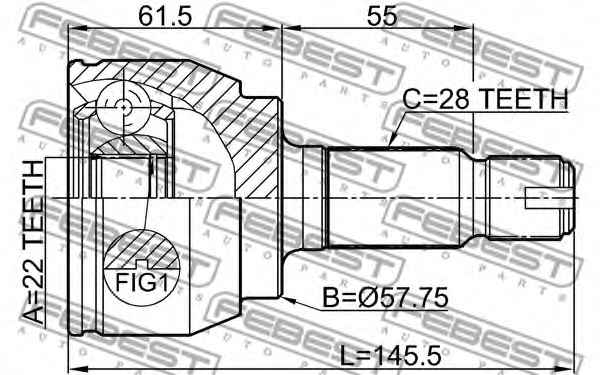 FEBEST 2910-FLIIR