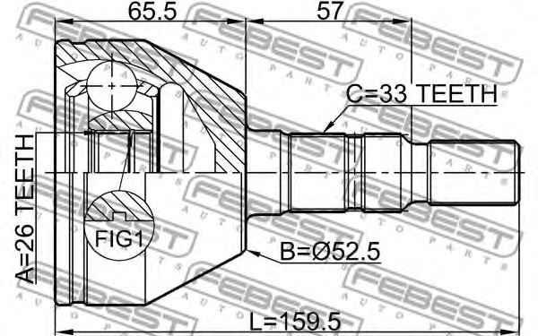 FEBEST 1810-Z20