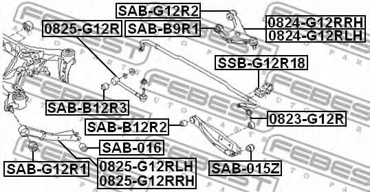 FEBEST SSB-G12R18
