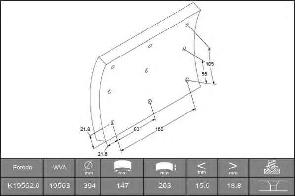 FERODO K19562.0-F2020