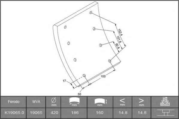 FERODO K19065.0-F3744