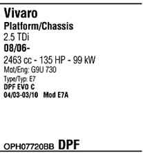 FONOS OPH07720BB