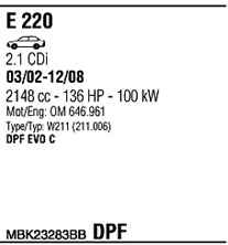 FONOS MBK23283BB