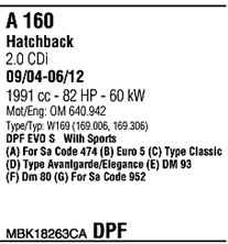 FONOS MBK18263CA