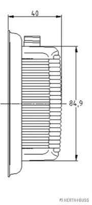 HERTH+BUSS ELPARTS 84740018