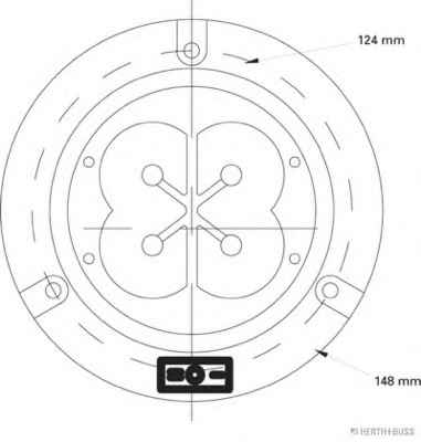 HERTH+BUSS ELPARTS 84740108