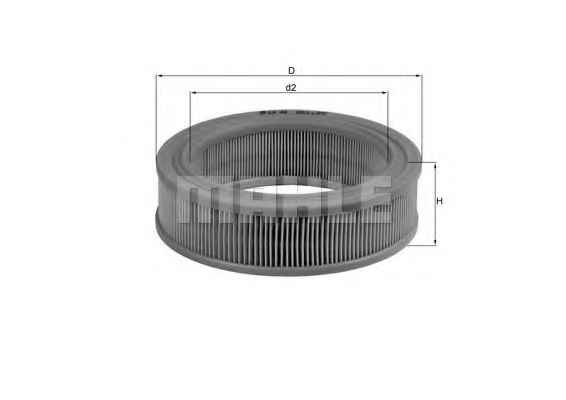 MAHLE FILTER LX48