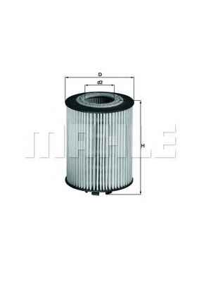 MAHLE FILTER OX1731D