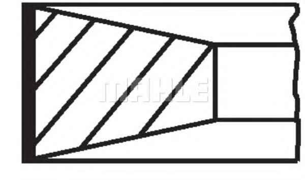 MAHLE ORIGINAL 002 80 N0