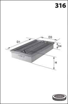 MECAFILTER FA3168