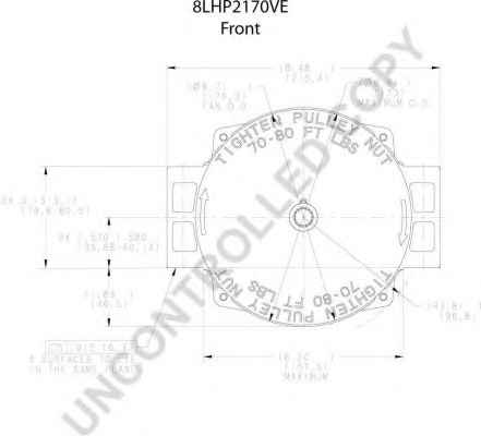 PRESTOLITE ELECTRIC 8LHP2170VE