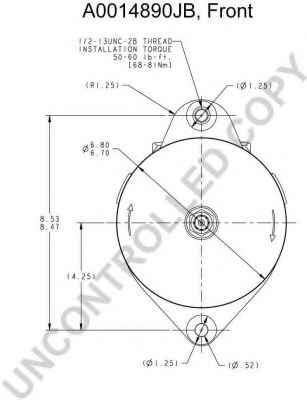 PRESTOLITE ELECTRIC A0014890JB