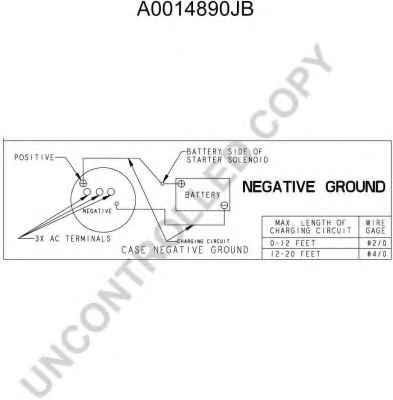 PRESTOLITE ELECTRIC A0014890JB