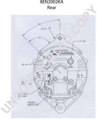 PRESTOLITE ELECTRIC 8EN2002KA