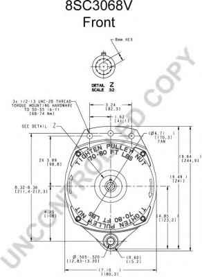 PRESTOLITE ELECTRIC 8SC3068V
