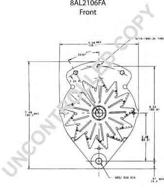 PRESTOLITE ELECTRIC 8AL2106FA