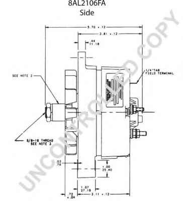 PRESTOLITE ELECTRIC 8AL2106FA