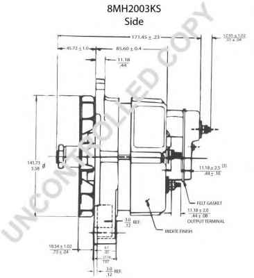 PRESTOLITE ELECTRIC 8MH2003KS