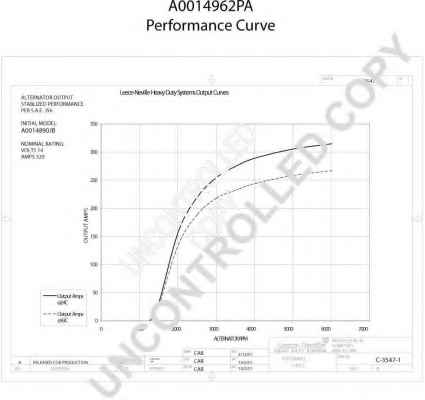 PRESTOLITE ELECTRIC A0014962PA