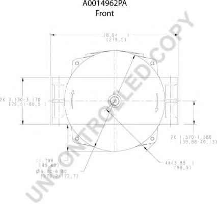 PRESTOLITE ELECTRIC A0014962PA