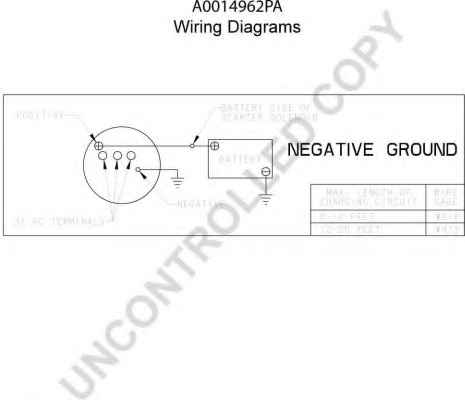 PRESTOLITE ELECTRIC A0014962PA