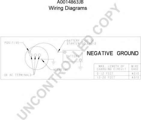 PRESTOLITE ELECTRIC A0014863JB