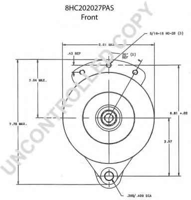 PRESTOLITE ELECTRIC 8HC2027PAS