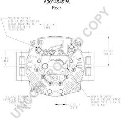 PRESTOLITE ELECTRIC A0014949PA