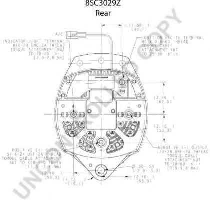 PRESTOLITE ELECTRIC 8SC3029Z