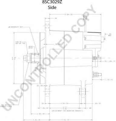 PRESTOLITE ELECTRIC 8SC3029Z
