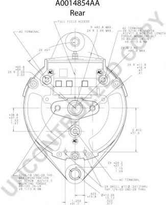 PRESTOLITE ELECTRIC A0014854AA