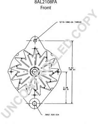 PRESTOLITE ELECTRIC 8AL2108FA