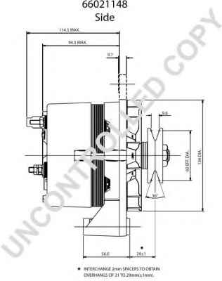 PRESTOLITE ELECTRIC 66021148