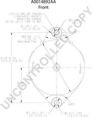 PRESTOLITE ELECTRIC A0014892AA