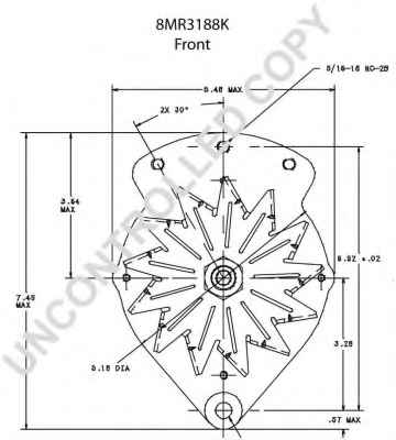 PRESTOLITE ELECTRIC 8MR3188K