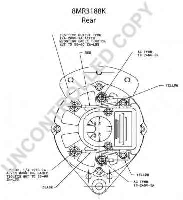 PRESTOLITE ELECTRIC 8MR3188K