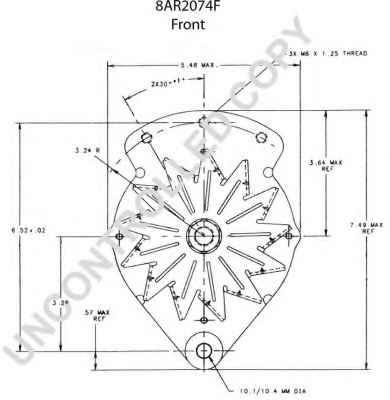 PRESTOLITE ELECTRIC 8AR2074F