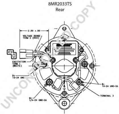 PRESTOLITE ELECTRIC 8MR2033TS