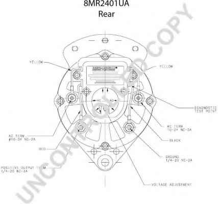 PRESTOLITE ELECTRIC 8MR2401UA
