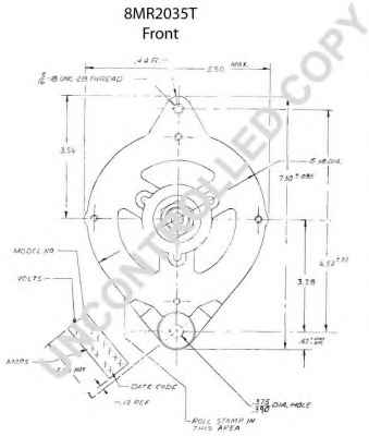 PRESTOLITE ELECTRIC 8MR2035T